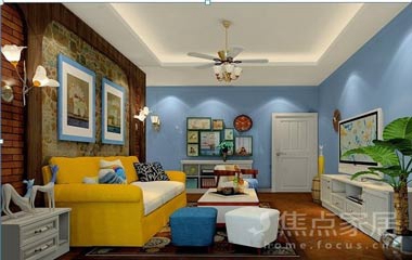 美式客廳裝修這樣設計你看過嗎