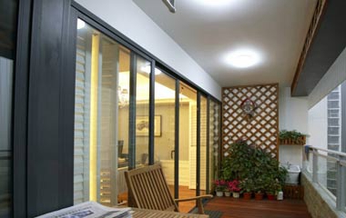 陽臺角落空間布置 把握每個與陽光共舞