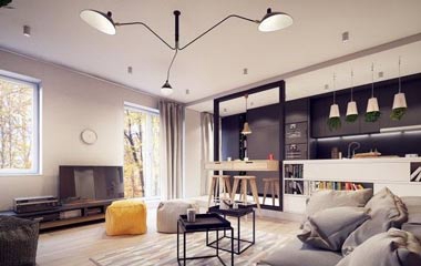 全開放設計公寓 創(chuàng)意靈感帶來