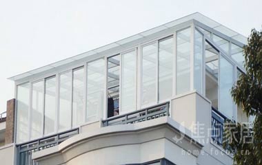 秒懂有無框陽臺窗對比