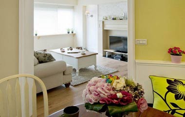 奧林匹克花園:三室兩廳悠閑簡美