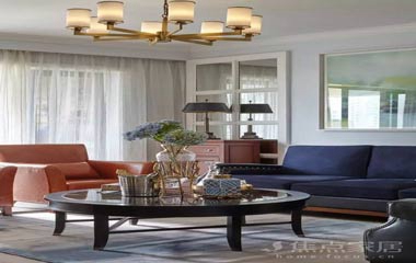 160平恬靜溫暖美式四居室