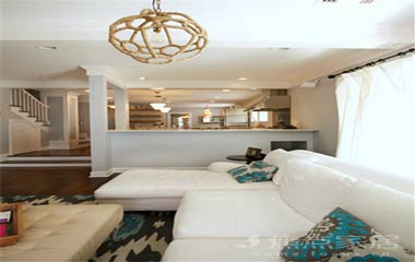 柔和色彩配精致軟裝 小別墅里的浪漫