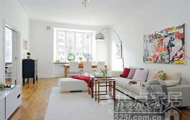 兩室一廳白色戀歌 80平寧靜