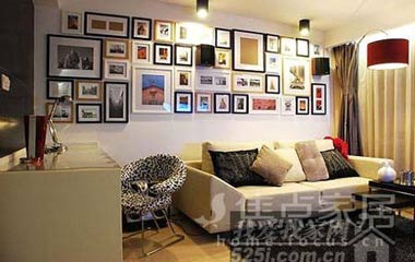 白領美女曬家 60平的波普風格唯美