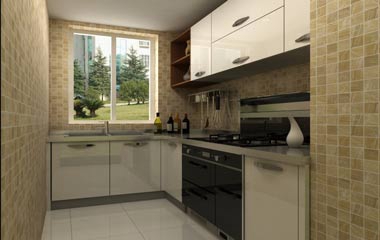 惟俏的開放式廚房的設計