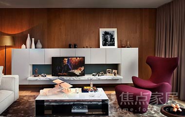 復古混搭風優雅英倫風情復式公寓