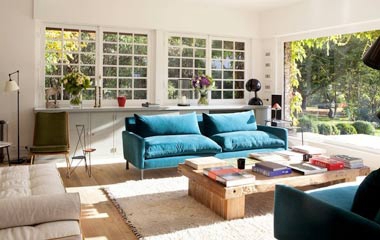 多彩混搭風兩居室公寓 好玩實用設計方法