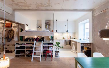 33平無挑高的單身小公寓 收納功一級棒