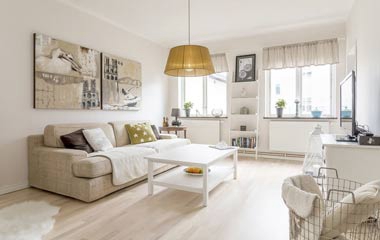 現代簡約兩居室公寓 小戶型大變身