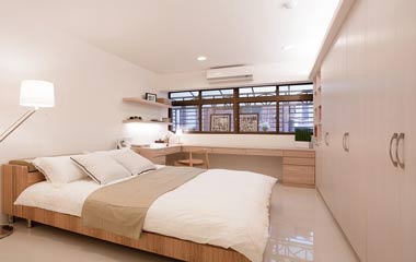 老房翻新簡(jiǎn)約風(fēng) 狹隘4房變寬敞3房