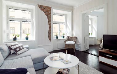 休閑風(fēng)一居室 充滿美感的小公寓