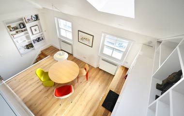 開放式躍層改造 及其善用空間的設計