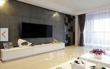 時尚溫馨愛居 家裝電視墻造型設(shè)計需注意
