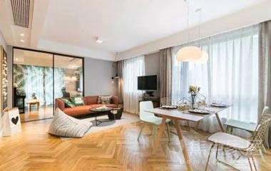 功能區域一體化,帶你看看這個堪稱完美的家