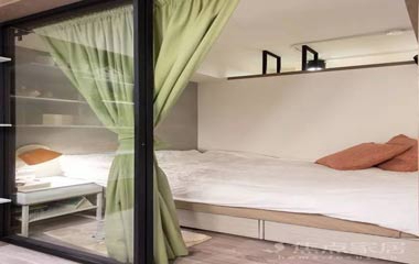 單身公寓改造，多出了幾個功能區(qū)，超實用！