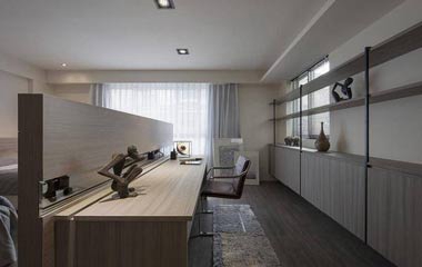 書桌的絕妙搭配，一下子就能省5㎡！