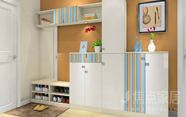 鞋柜設計也能出彩，不信就來看看吧！