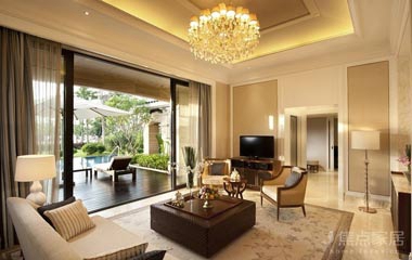 搭配裝修風(fēng)格，客廳燈具圖片賞析