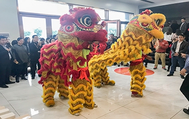 開工大吉:巴迪斯舉行新年開工儀式